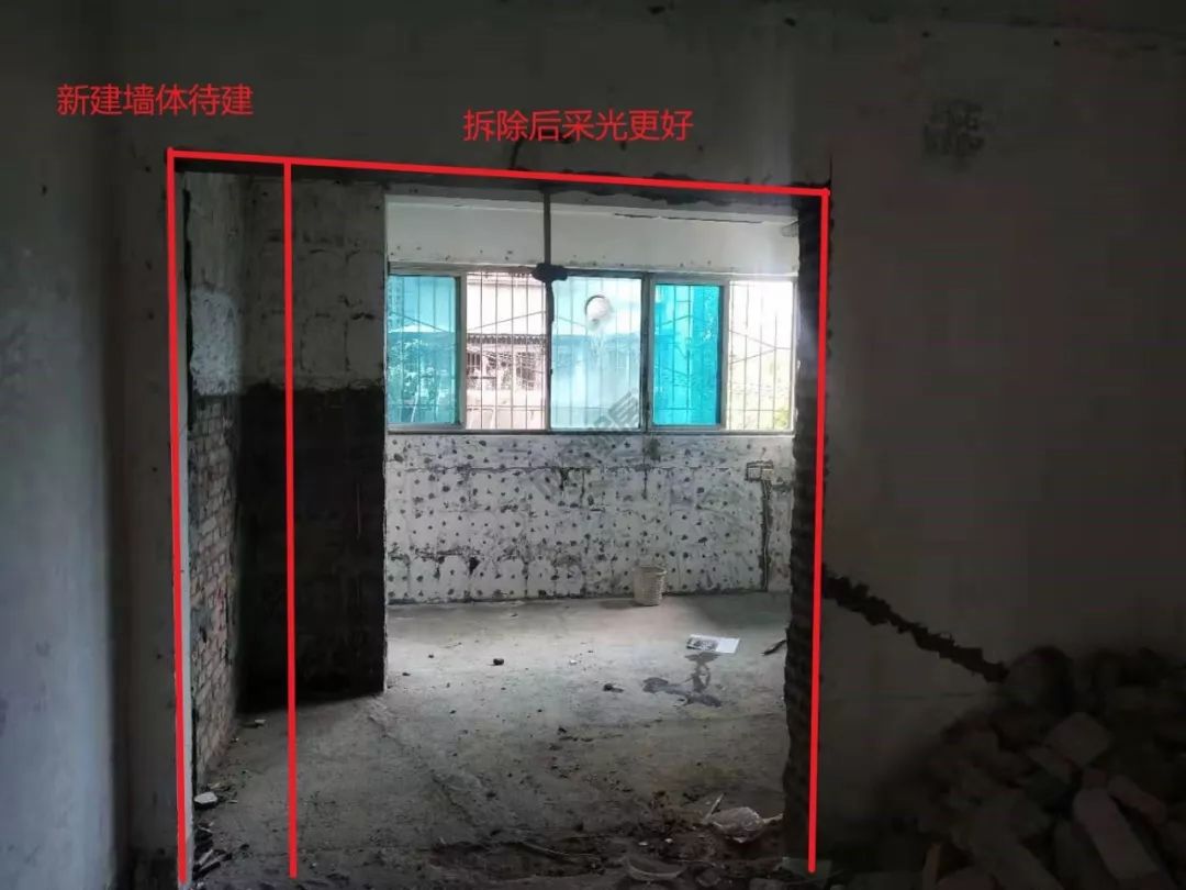 监理_原墙面拓宽后现场情况 监理_原墙面拓宽后现场情况